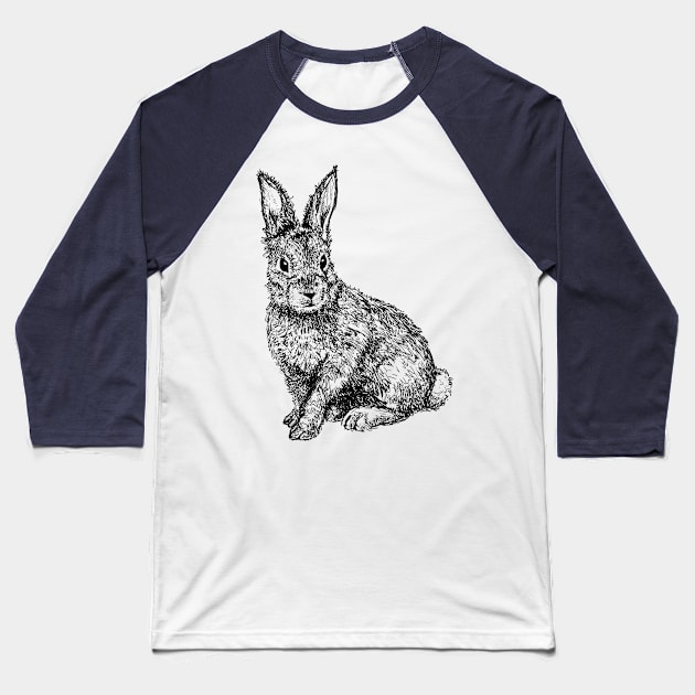 bunny Baseball T-Shirt by KwaaiKraai